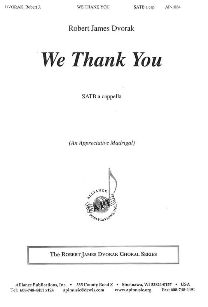 We Thank You